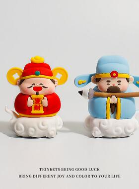 逢考必过考神文曲星摆件开学书桌面装饰考编考研上岸好运小礼物