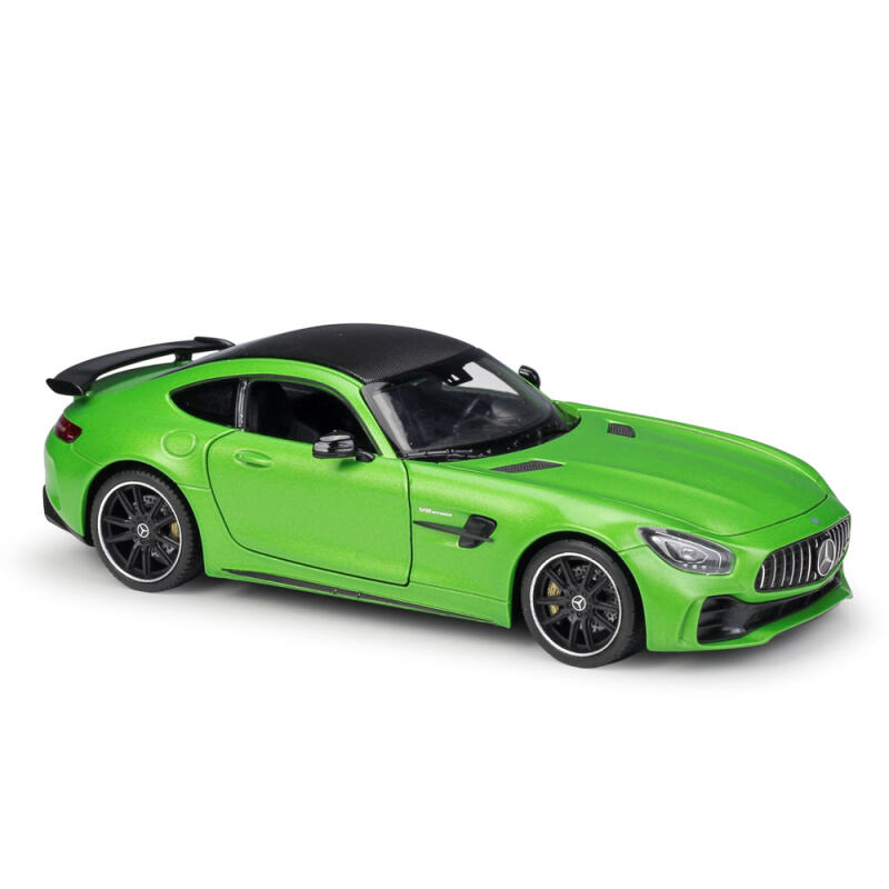 威利WELLY1:24奔驰AMG GT R跑车仿真合金汽车模型玩具礼品 - 图3