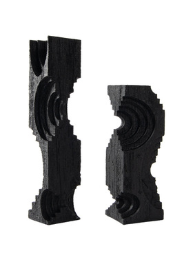 创意树枝状木纹抽象简约现代家居软装饰P品样板房间书房摆件