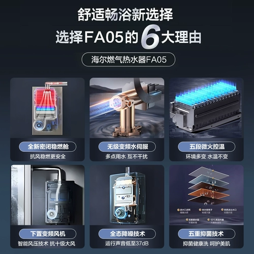 Haier Gas Watereeverter 13/13/16 литр L Дом купается природное газ постоянное температура Официальный флагман