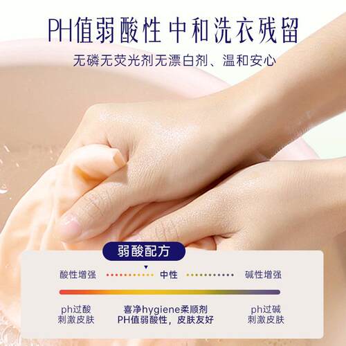 喜净Hygiene衣物柔顺剂泰国进口防静电柔软剂持久留香(阳春玉兰) - 图2