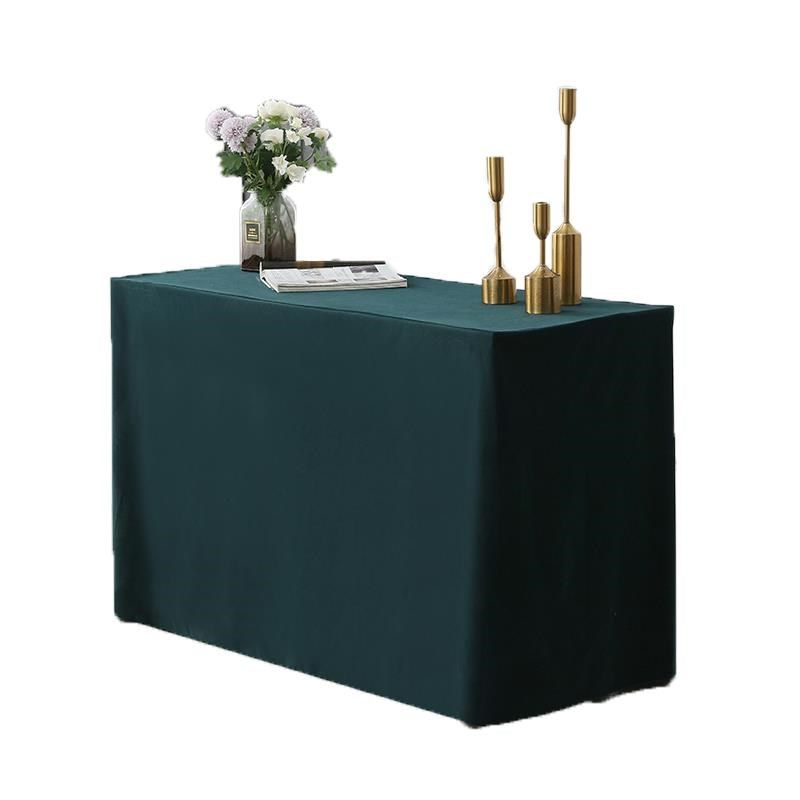 会议桌套定制长方形纯色简约展会桌甜品台桌套罩宴会桌布欧式高档,淘宝优惠券,粉丝福利购,淘宝优惠卷