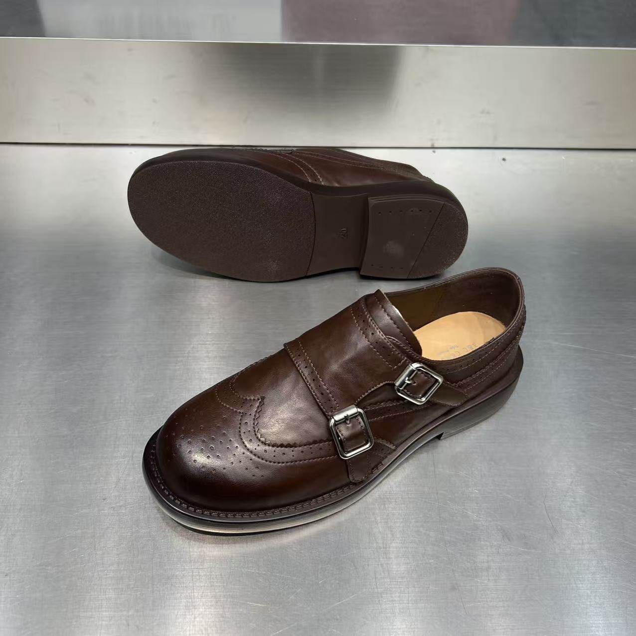 真皮~复古布洛克雕花乐福鞋女2026新款一脚蹬孟克鞋英伦风小皮鞋,淘宝优惠券,粉丝福利购,淘宝优惠卷