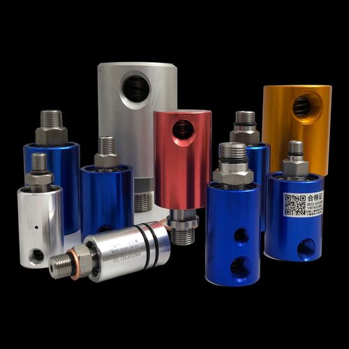 高速旋转接头气动离合器机床加工中心冷却液液压油360度万向接头 - 图1