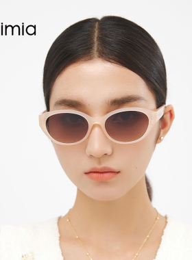 amimia·JELLY时尚板材猫眼墨镜女ins风防紫外线太阳眼镜25新款