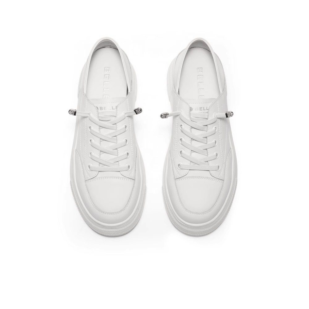 百丽百搭小白鞋女经典春季商场同款运动休闲鞋厚底轻便U8N1DAM3,淘宝优惠券,粉丝福利购,淘宝优惠卷