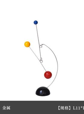 Desk Mobiles考尔德艺术平衡装置动态雕塑小众侘寂摆件