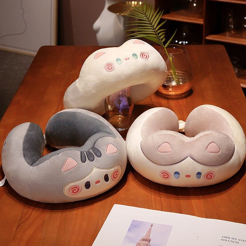 U型枕头护颈枕卡通飞机旅行头枕颈部靠枕便携车用学Z生颈椎枕头,淘宝优惠券,粉丝福利购,淘宝优惠卷