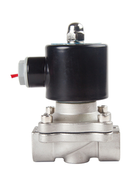 2S常闭不锈钢耐腐蚀电磁开关阀水阀气阀DN08 4分6分1寸220V24V12V