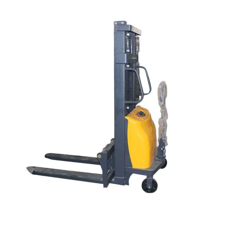 叉车半电动堆高车液压升高装卸叉车半自动堆高机搬运车,淘宝优惠券,粉丝福利购,淘宝优惠卷