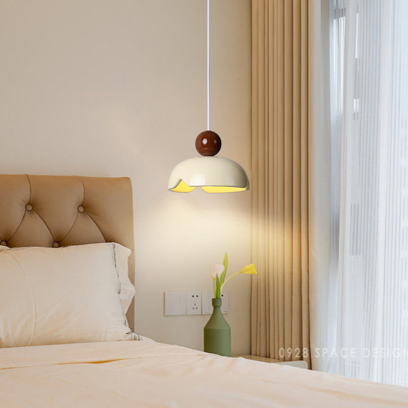 高级感奶油全光谱卧室床头小吊灯时尚简约节能餐厅桌儿童房吊线灯,淘宝优惠券,粉丝福利购,淘宝优惠卷