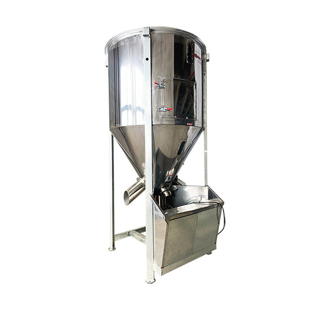 Stainless steel vertical mixer Pearl Delta free delivery installation plastic pellet stainless steel vertical mixer