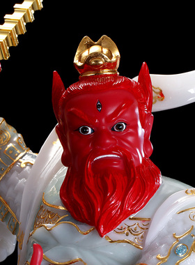 极速王灵官神像汉白玉王天尊佛像雷神火神火车王T灵官像王元帅护
