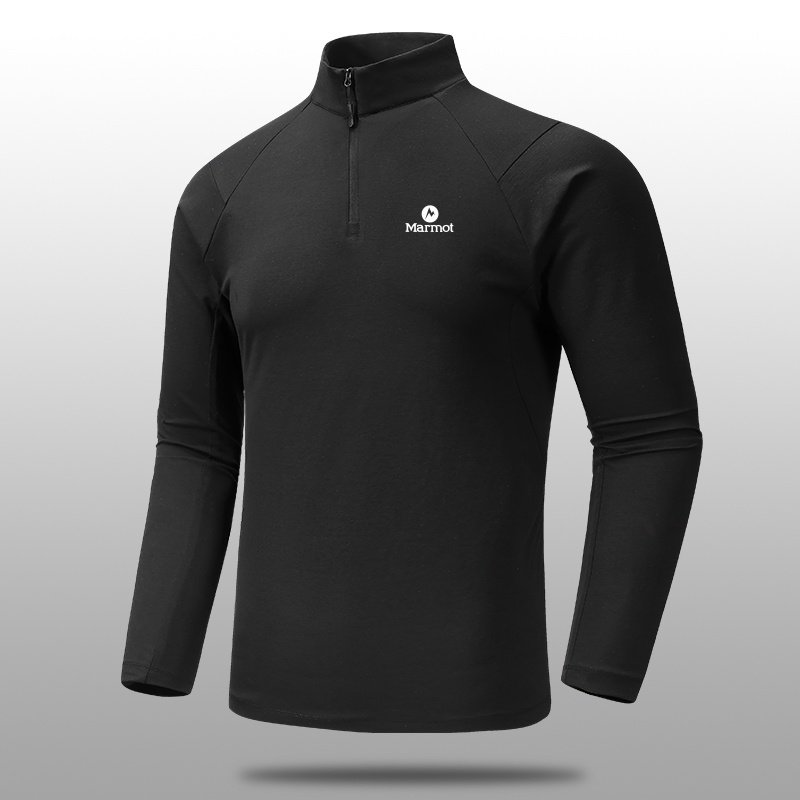 MARMOT马魔山春秋款男半拉链立领户外时尚休闲衣长袖运动上衣卫衣,淘宝优惠券,粉丝福利购,淘宝优惠卷