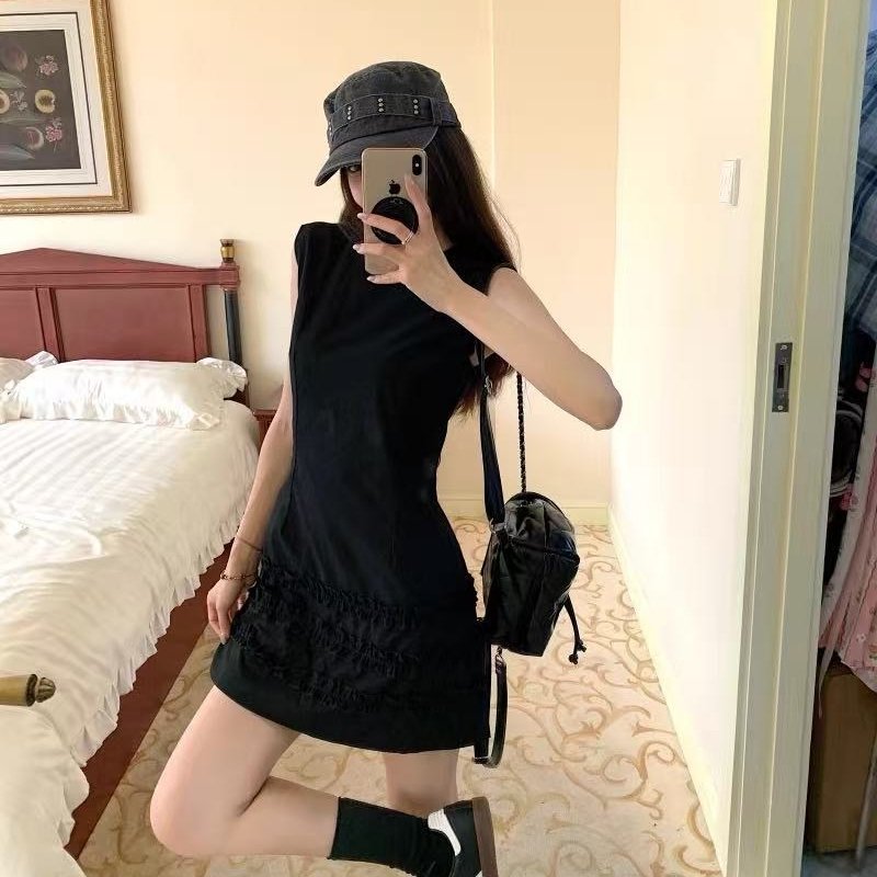 AK2026夏季法式绝美V领碎花连衣裙女气质收腰长裙茶歇裙