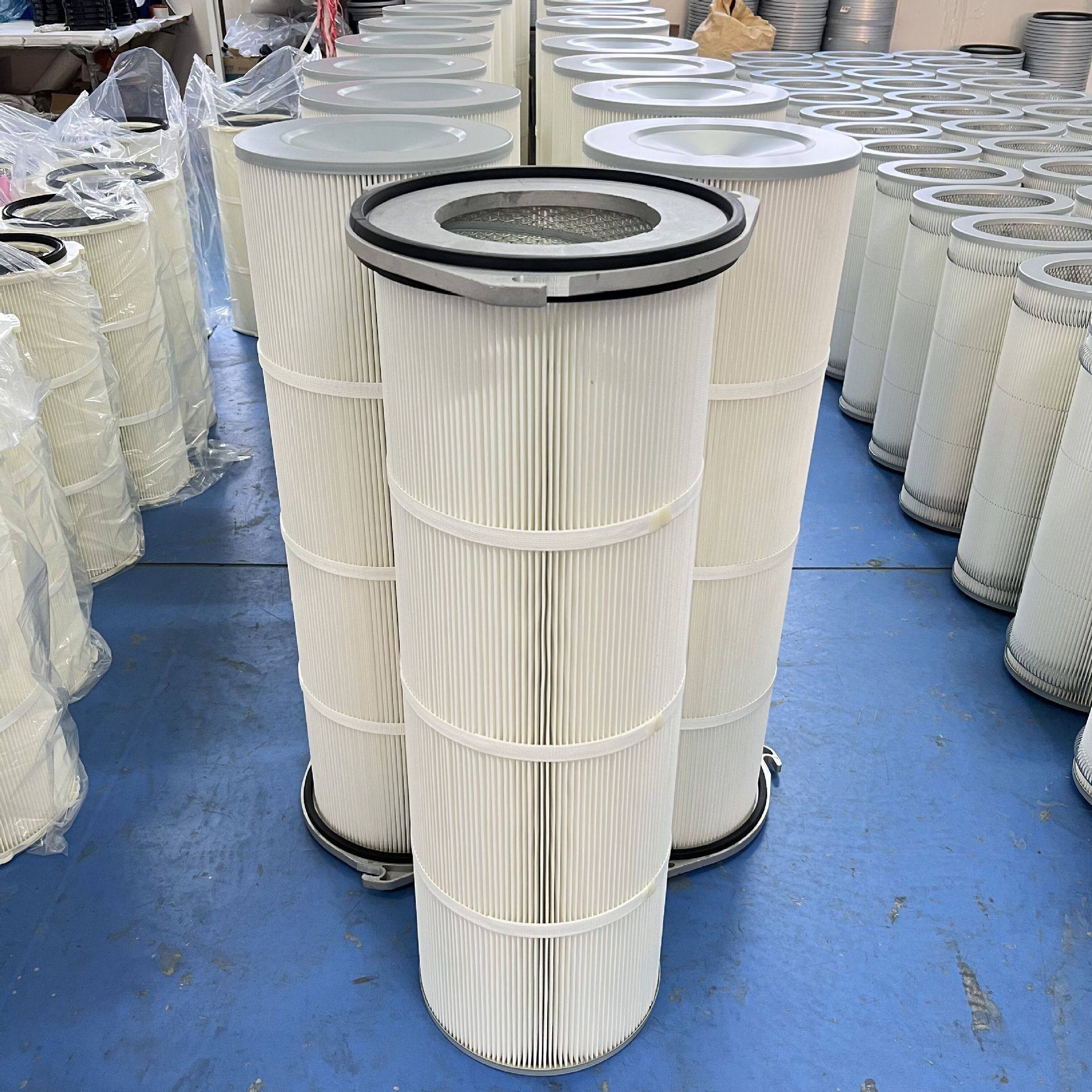 铝盖三耳旋装除尘滤筒工业喷塑 芯PTFE覆膜抛丸机喷砂机除尘滤筒,淘宝优惠券,粉丝福利购,淘宝优惠卷