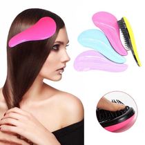 Fashion 1pc Maic Anti-static Hair Brush Handle Tanle Detan