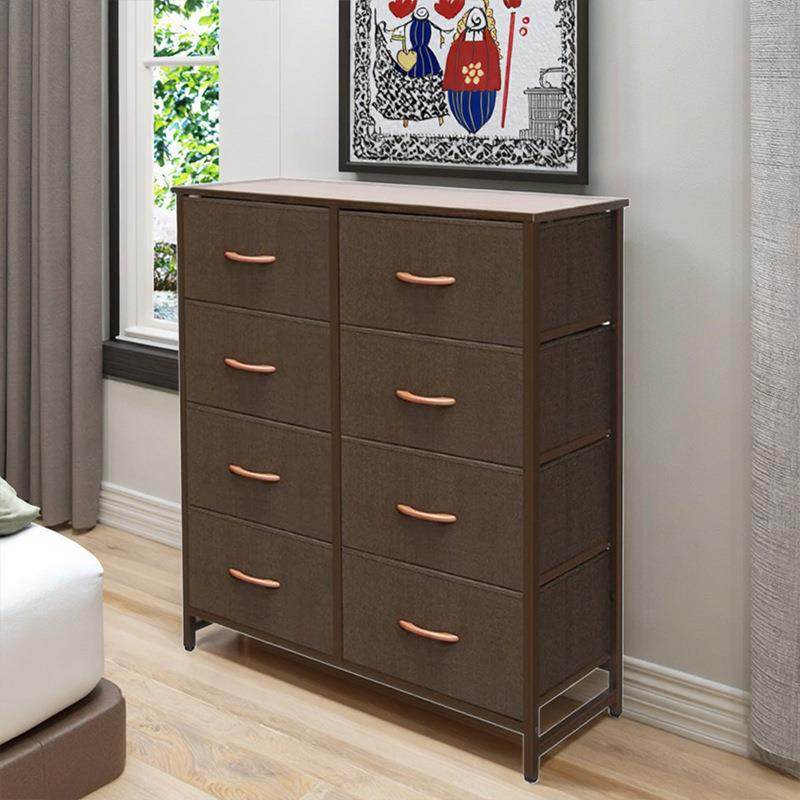 四层八抽收纳柜厂家居家衣物收纳简约斗柜无纺布艺抽屉式柜橱,淘宝优惠券,粉丝福利购,淘宝优惠卷