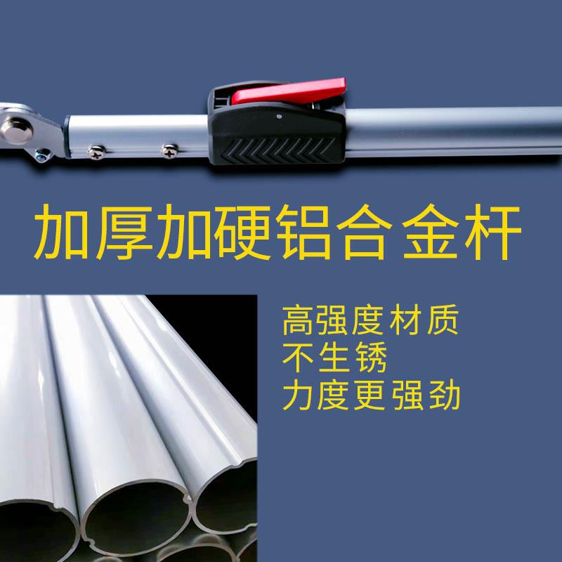 蛇钩钳夹防脱蛇钩可伸缩不锈钢防滑黄鳝夹子铝合金加长杆防蛇工具 - 图1