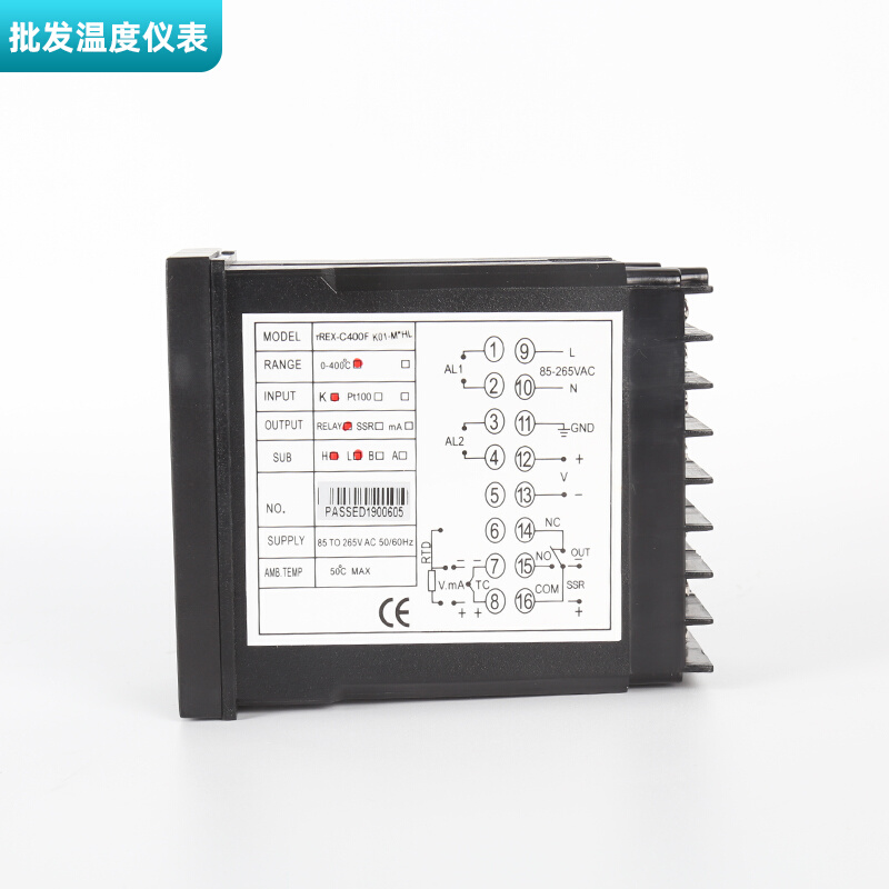 TREX-C400原装SKG正品温控器TREX-C400FK01-M*HL C400FP01-V*HL - 图2