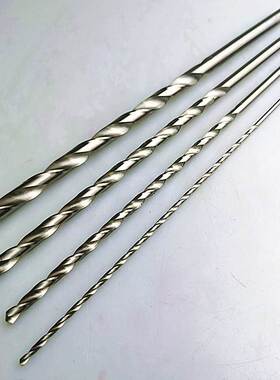 加长钻头HSS直柄麻花钻160mm超特长高速钢直柄钻木工铝铁金属加工
