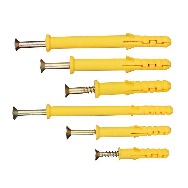 小黄鱼塑料膨胀管膨胀螺丝胶塞螺栓涨塞6/8/10/12mm自攻螺丝套装,淘宝优惠券,粉丝福利购,淘宝优惠卷