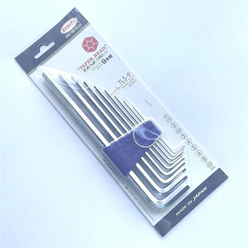 包邮日本百利EfIGHT TLS-6/7S/8/9N/11内六角扳手加长球头公制套 - 图3