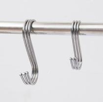 Add coarse without magnetic stainless steel s type hooks shook Sausage Hanging Sap Meat Hook Kitchen S Hook Student Desks Hook