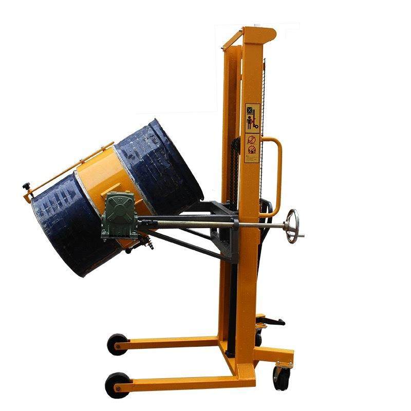 佛山带称重油桶搬运堆高车手动液压搬运车铁塑两用油桶翻转倒料车,淘宝优惠券,粉丝福利购,淘宝优惠卷