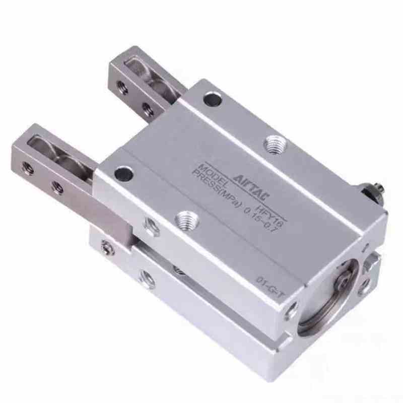 亚德客HFTY16单动常开Y型气动手指HFTY6气缸气爪HFTY10 20 25 32 - 图1