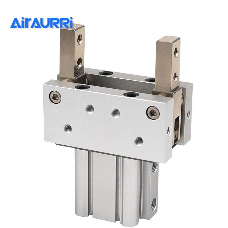 代替SMC手指气缸气爪支点开闭肘节型MHT2-32D/40/50/63 - 图1