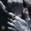 Arthur.k vintage face clown ring silver for men and women