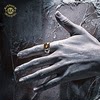 Arthur.k vintage face clown ring silver for men and women