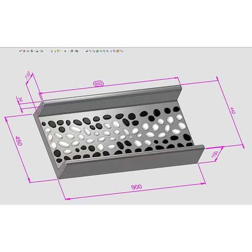 菜地沟板模具庭院花园菜园专用水泥预制件沿路围边地面模具菜园槽 - 图2