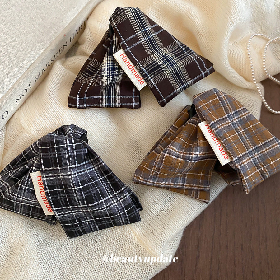 布艺网格亚克力三角发夹女后脑勺盘发学院风抓夹轻奢高级感鲨鱼夹,淘宝优惠券,粉丝福利购,淘宝优惠卷