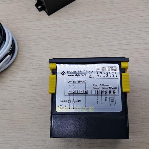 SF-102电子温度控制器 智能数显照明灯 化霜 冰柜 雪柜数字自动 - 图0
