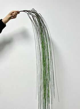 柳条仿真绿植婚礼堂吊顶室内装饰拍照摄影垂柳植物路引家居布置软