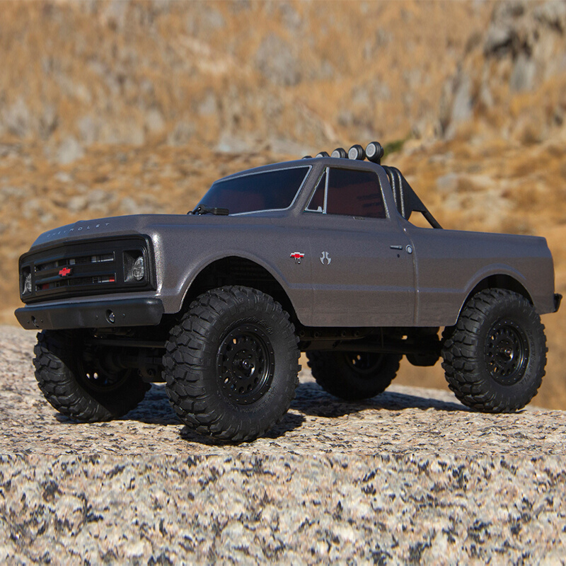 Axial SCX24 1/24 1967 C10福特 RTR AXI00001 4WD遥控攀爬越野车-图1