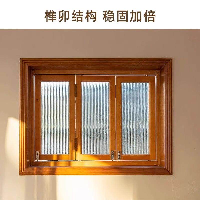 Double door custom solid wood interior door bedroom door glass door retro lattice door double door B&B entry door