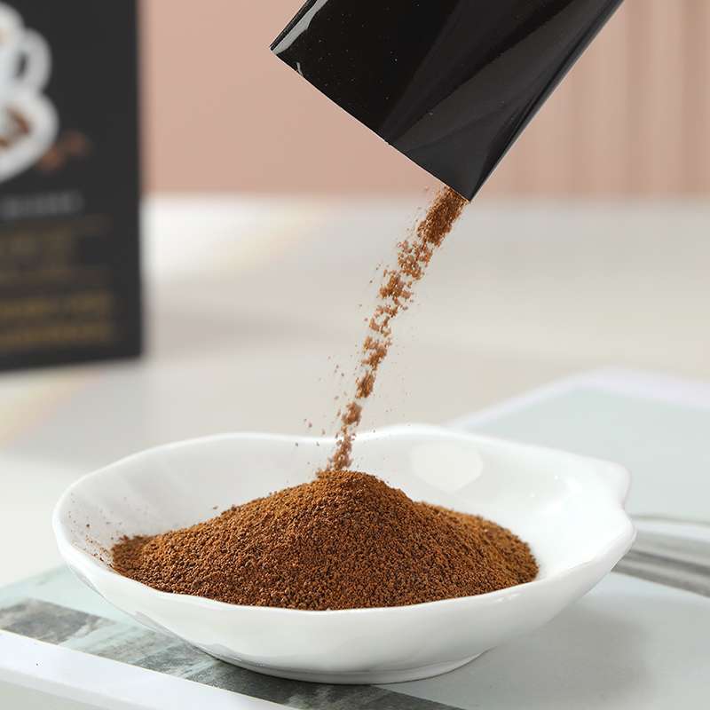 蓝山黑咖啡无蔗糖脂美式燃浓缩减速溶脂肥拿铁咖啡粉官方旗舰店 - 图2
