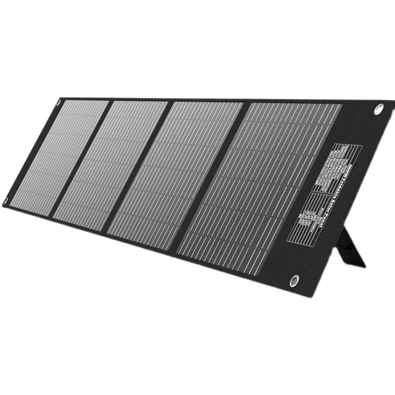 太阳能充电板单晶硅便携户外电源光伏C发电板折叠移动充电器18v60 - 图1