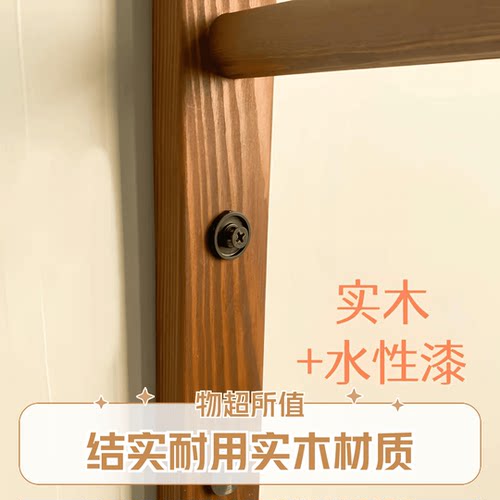 吊兰专用挂钩实木墙壁挂钩阳台复古挂红灯笼吊兰装饰支架田园挂架 - 图3