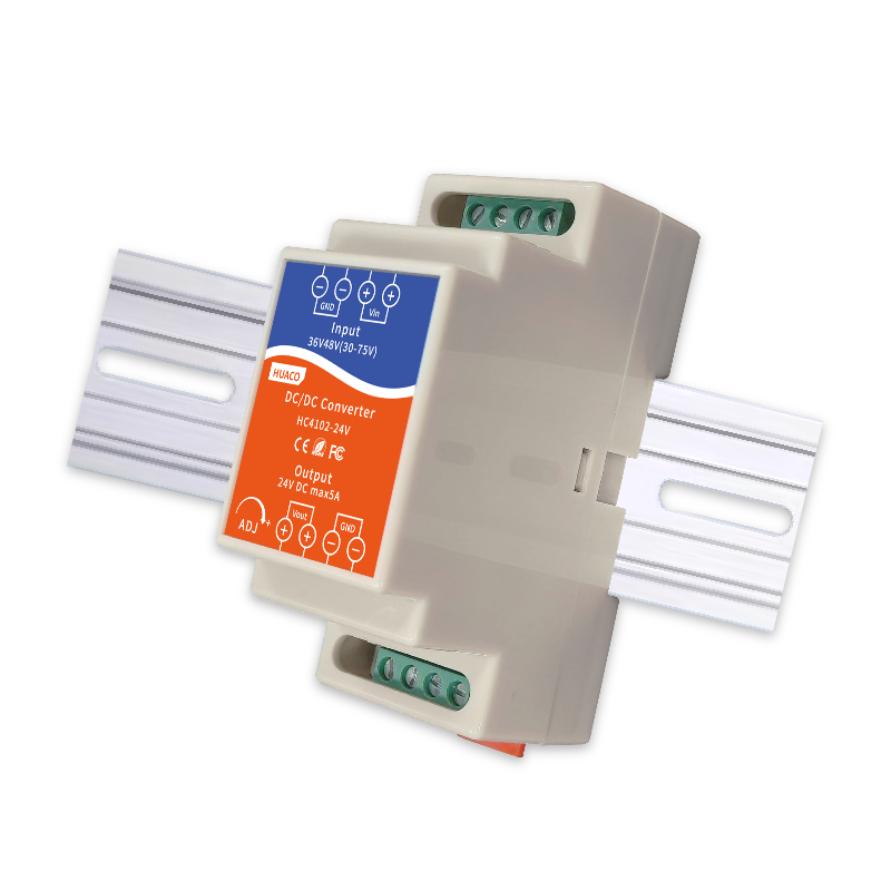 9V12V24V36V转3.3V1A5直流转换器dcdc降压模块变压器导轨式HC4101 - 图3