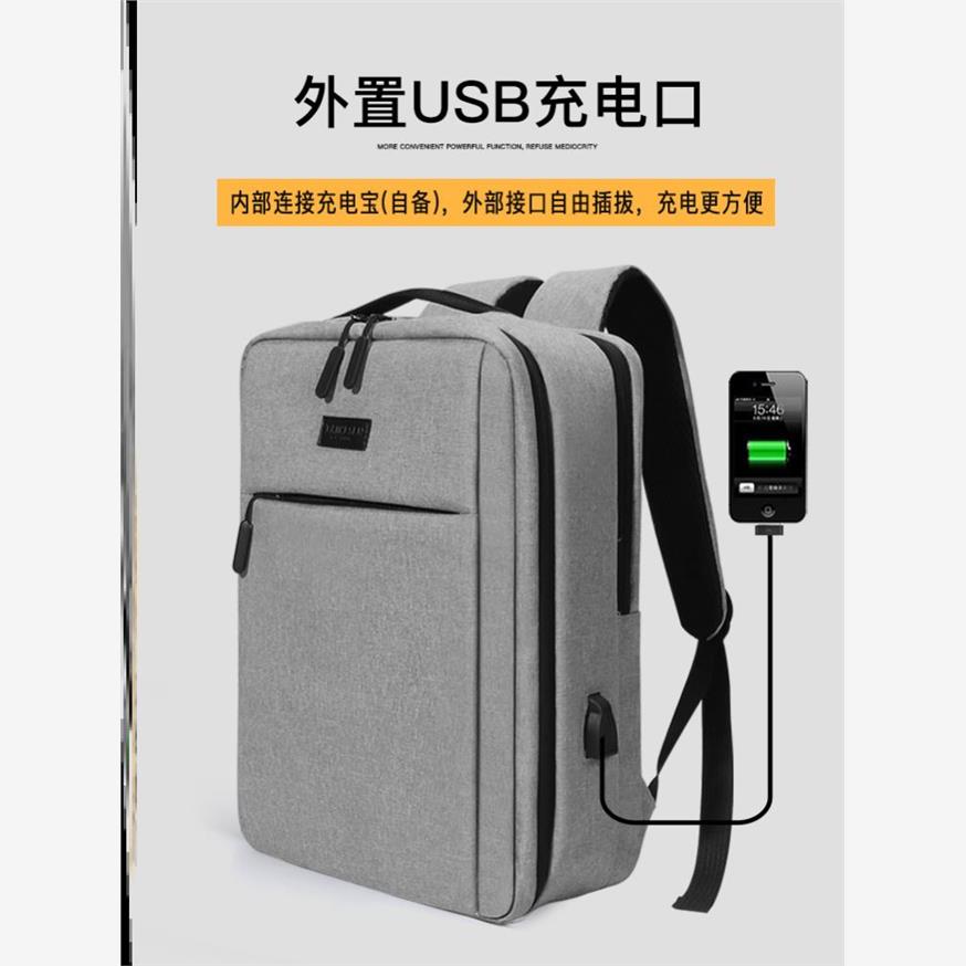 Laptop backpack computer bag large capacity 4 layers电脑包-图1