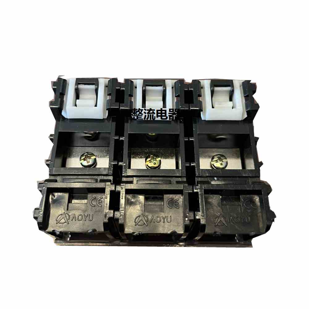 IN-100BK-C (130A 1P)欧式接线端子IN100C铜件组合式端子排端子座 - 图2