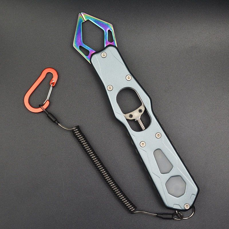 夜光铝合金轻量路亚控鱼钳路亚钳控鱼器套装多功能钓鱼上环摘钩钳,淘宝优惠券,粉丝福利购,淘宝优惠卷