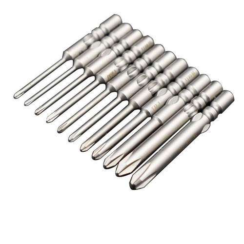 维尔利厘柄加长十字带磁电动起子头螺丝刀起子头自动化机用可定做 - 图3