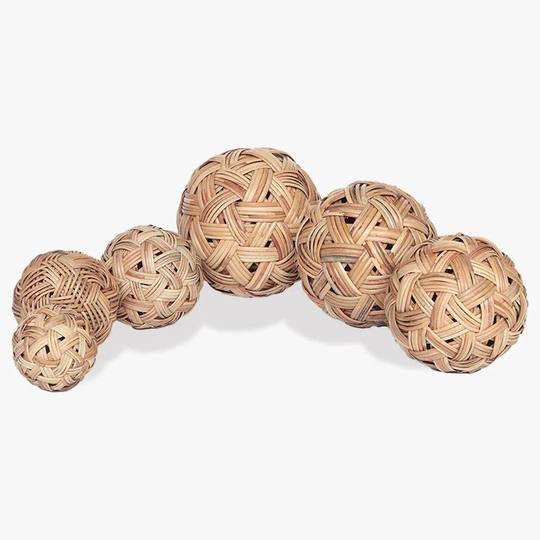 手工编织球学校蹴鞠球缅甸藤球绣球道具球古代古装足球儿童玩具球