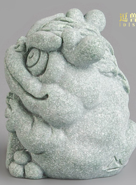 装饰暴富摆件办公室青金蟾客厅造景茶宠家居砂石鱼缸桌面