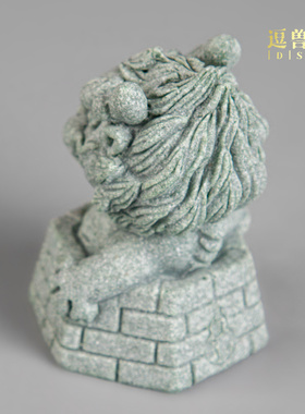 装饰可养鱼缸宠造景酒柜小茶中式新井中龙砂石摆饰青高档